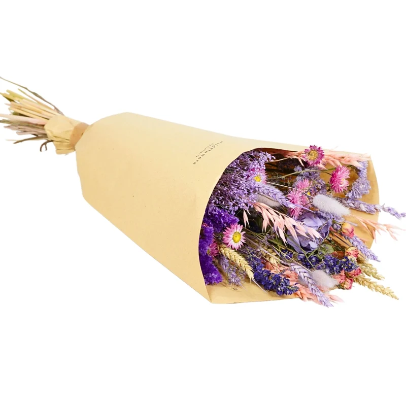 Dried Flowers - Bouquet - Purple Glow