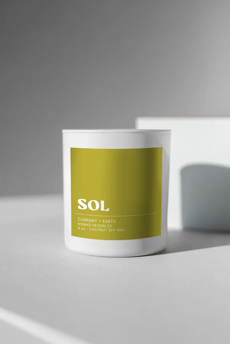 Scented Candle - Sol