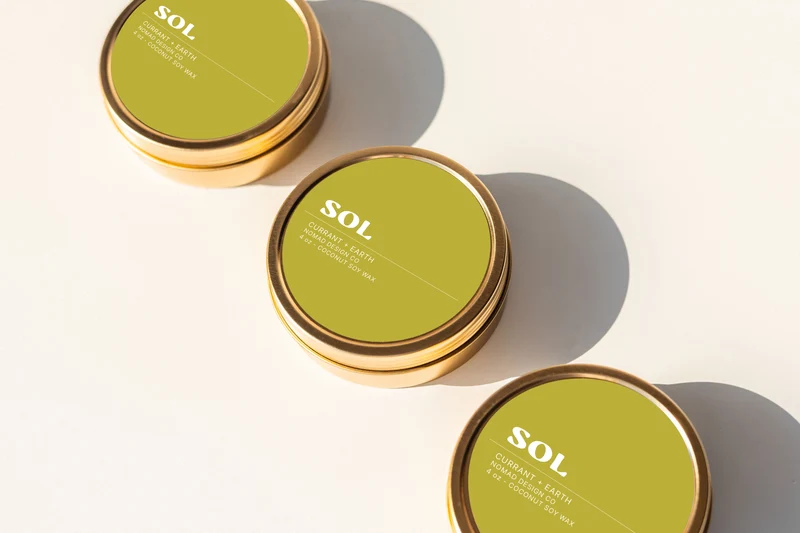 Scented Candle - Sol
