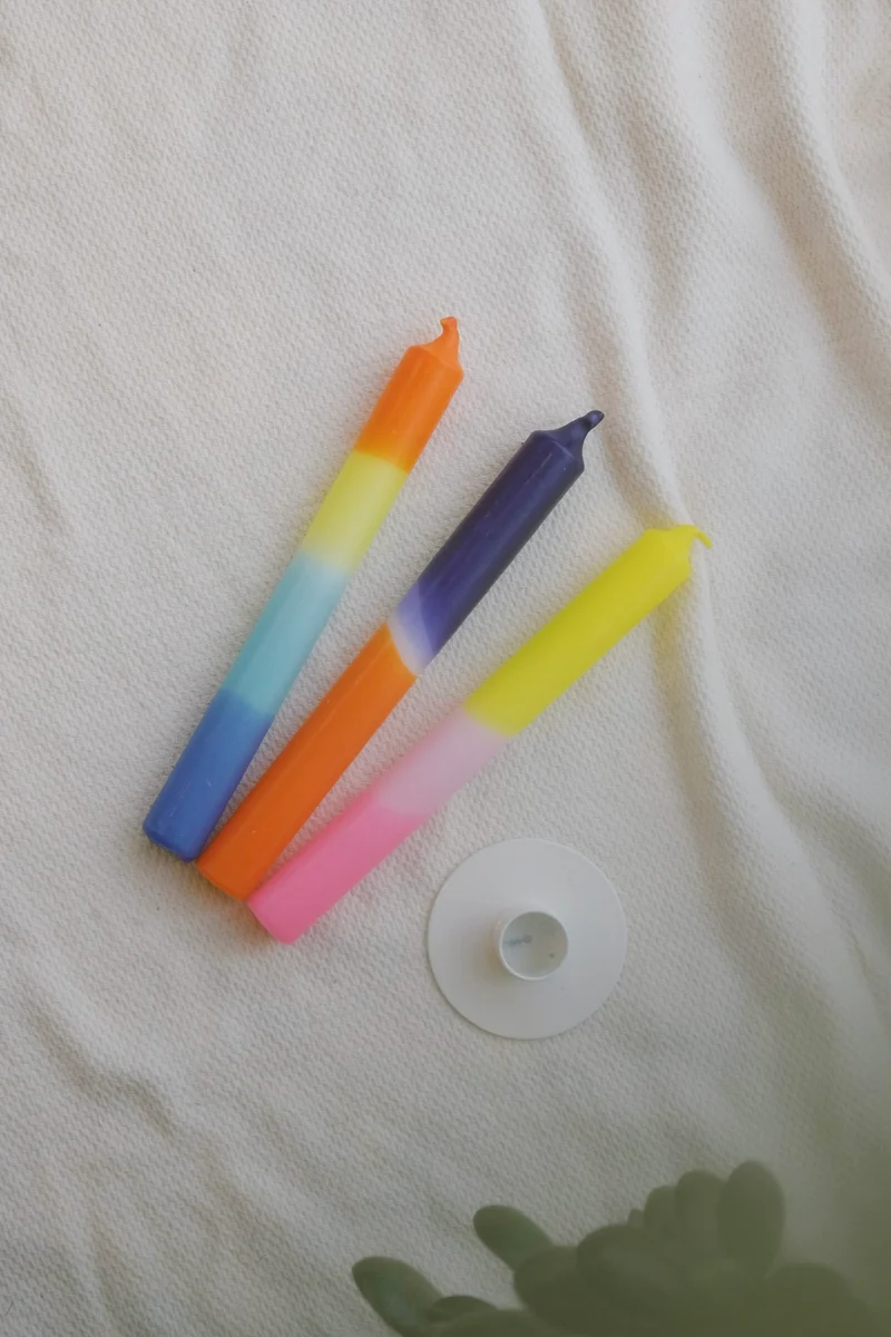 Gift Set - Colorful Candles