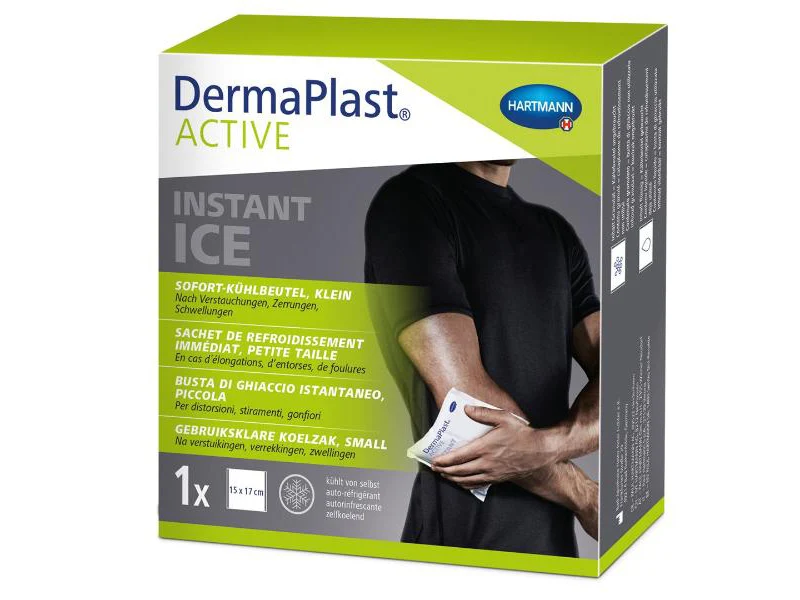 DermaPlast Active Instant Ice Kühlbeutel, 15 x 17 cm, 1 Stück