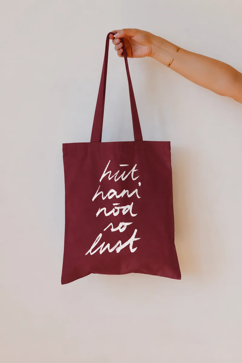 Tote Bag - hüt hani nöd so lust - Schnüerlischrift