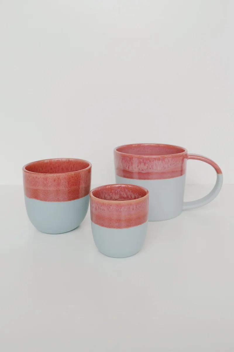 Cup - Gradient - Red / Light Blue