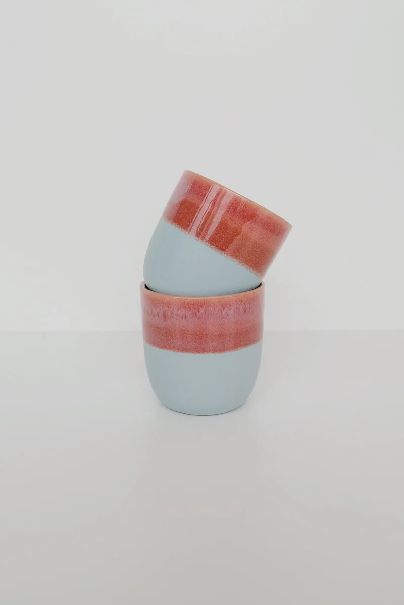 Cup - Gradient - Red / Light Blue