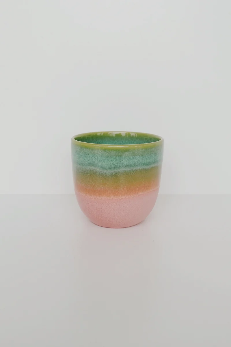 Cup - Gradient - Green / Pink