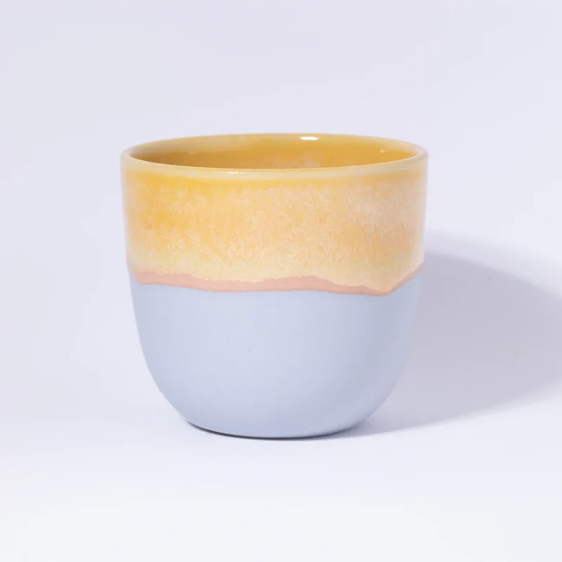 Cup - Gradient - Yellow / Light Blue