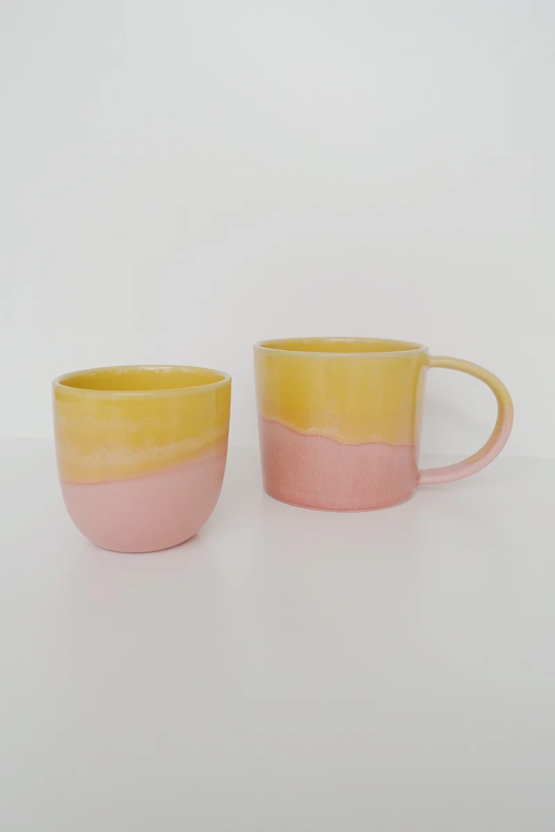 Cup - Gradient - Yellow / Pink