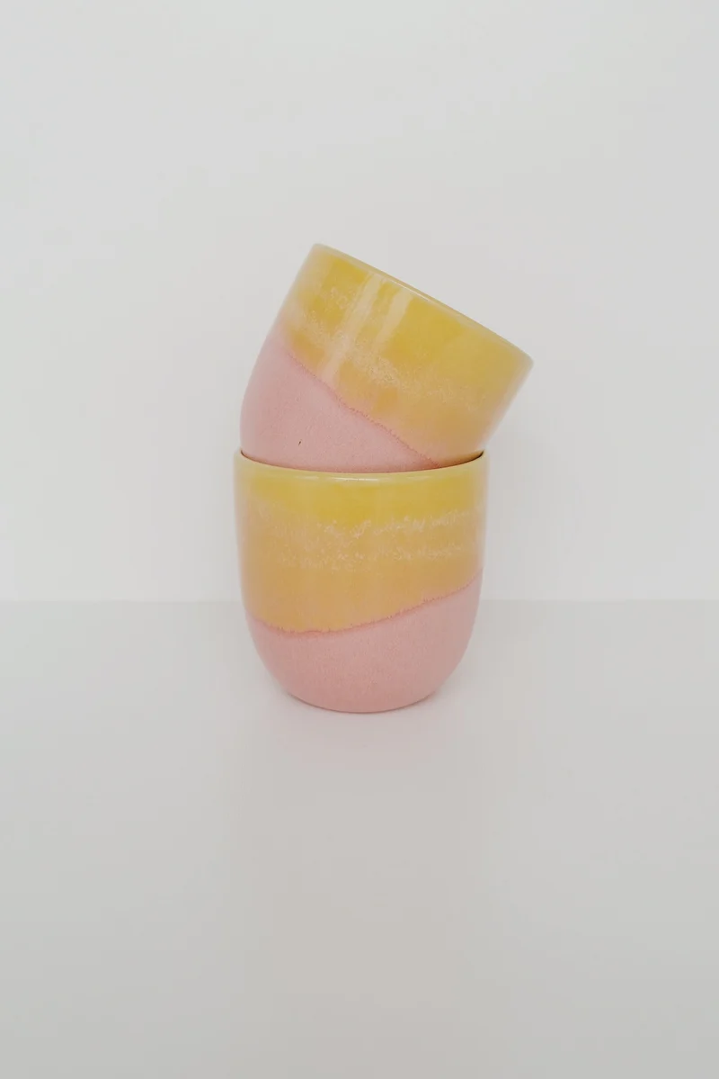 Cup - Gradient - Yellow / Pink