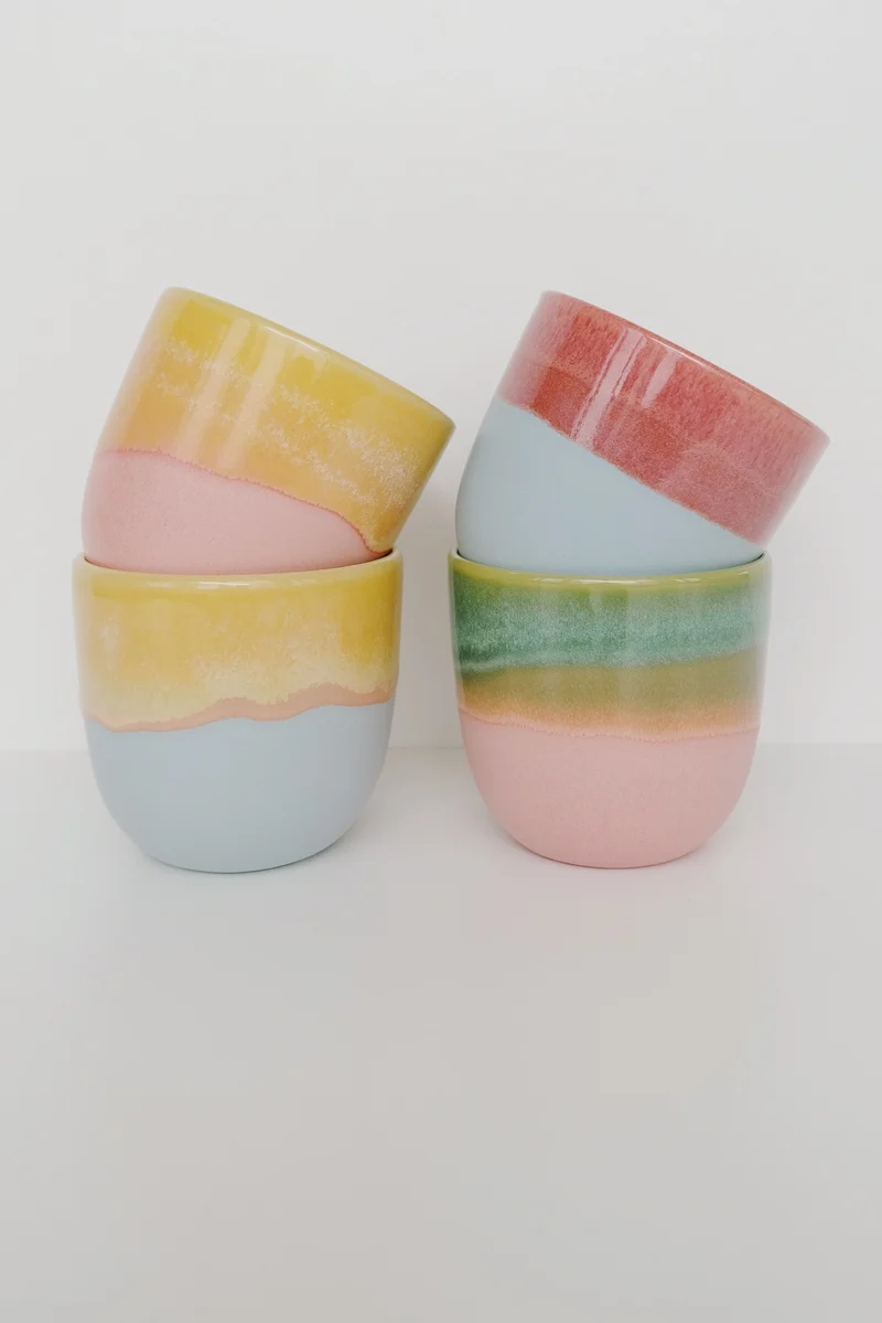 Cup - Gradient - Yellow / Pink