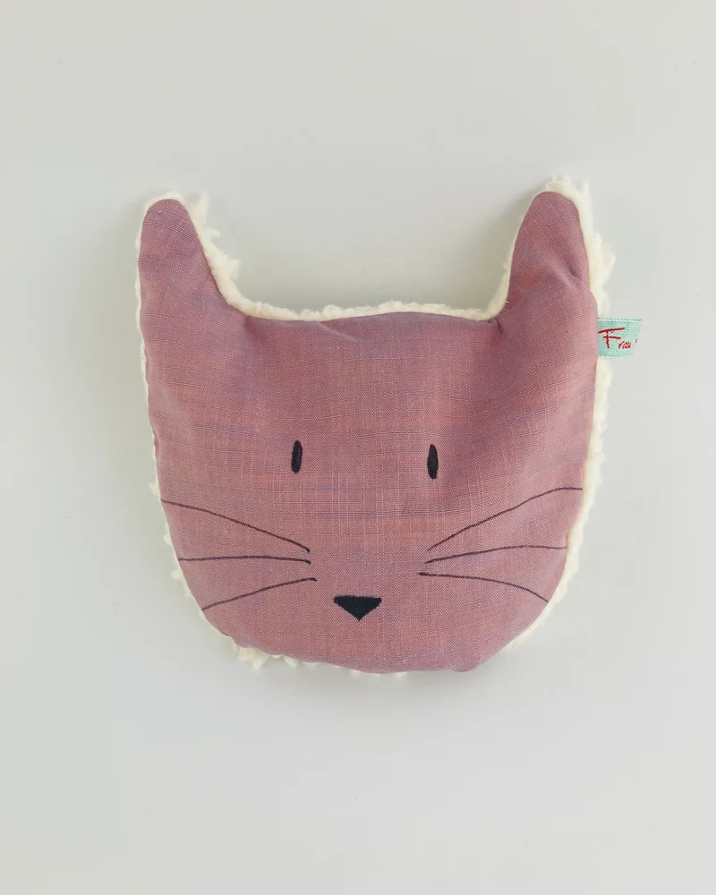 Katze Kirschkernkissen – Wärme & Kälte