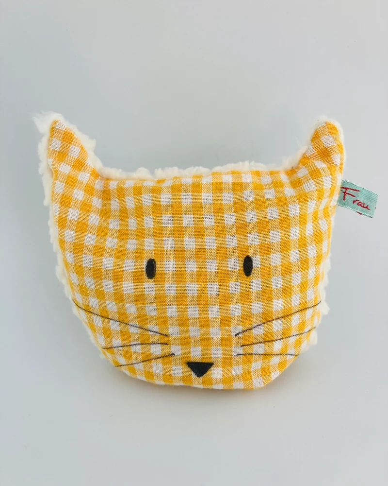 Katze Kirschkernkissen – Wärme & Kälte