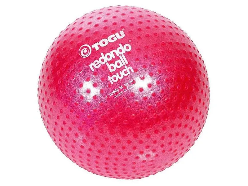 TOGU Gymnastikball Redondo Touch, rubinrot, Ø 26 cm, bis 110kg