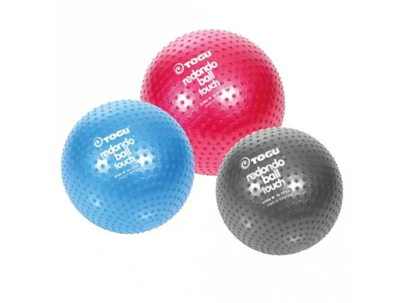 TOGU Gymnastikball Redondo Touch, rubinrot, Ø 26 cm, bis 110kg