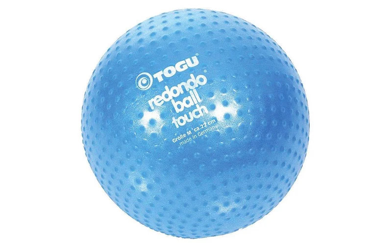 TOGU Gymnastikball Redondo Touch, blau, Ø 22 cm, bis 110kg
