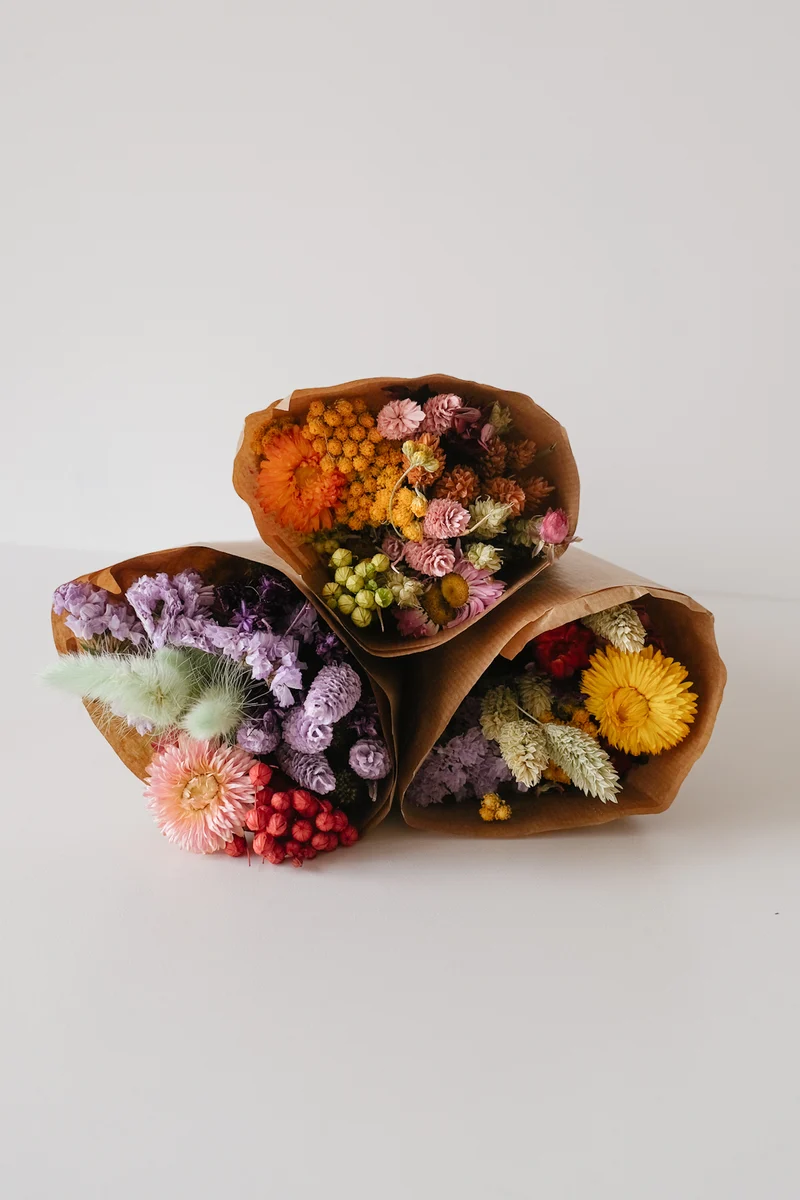 Dried Flowers - Bouquet - Seasonal Market Mix