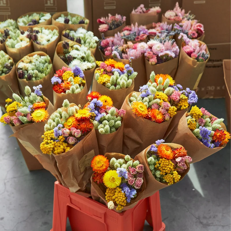 Dried Flowers - Bouquet - Seasonal Market Mix