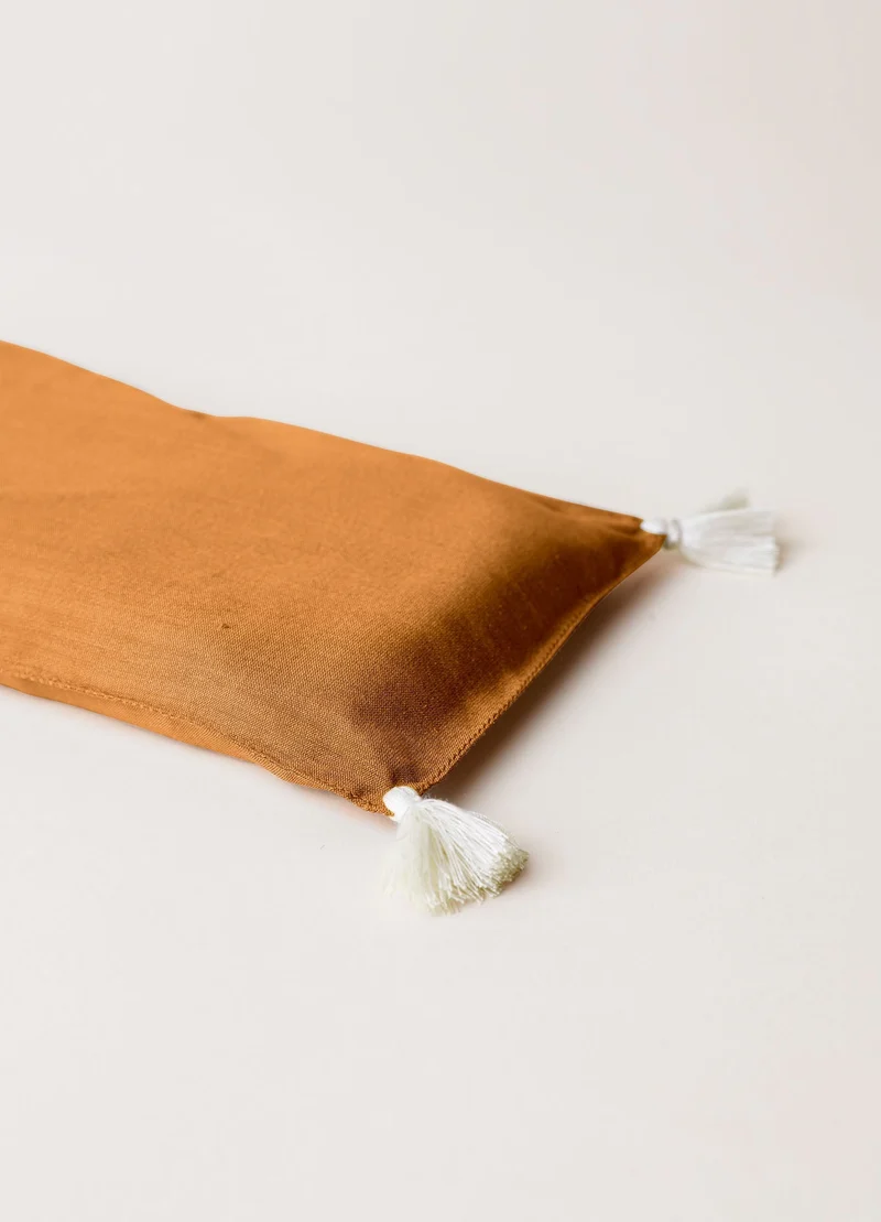 Eye Pillow - RAHA Tassels - Cognac