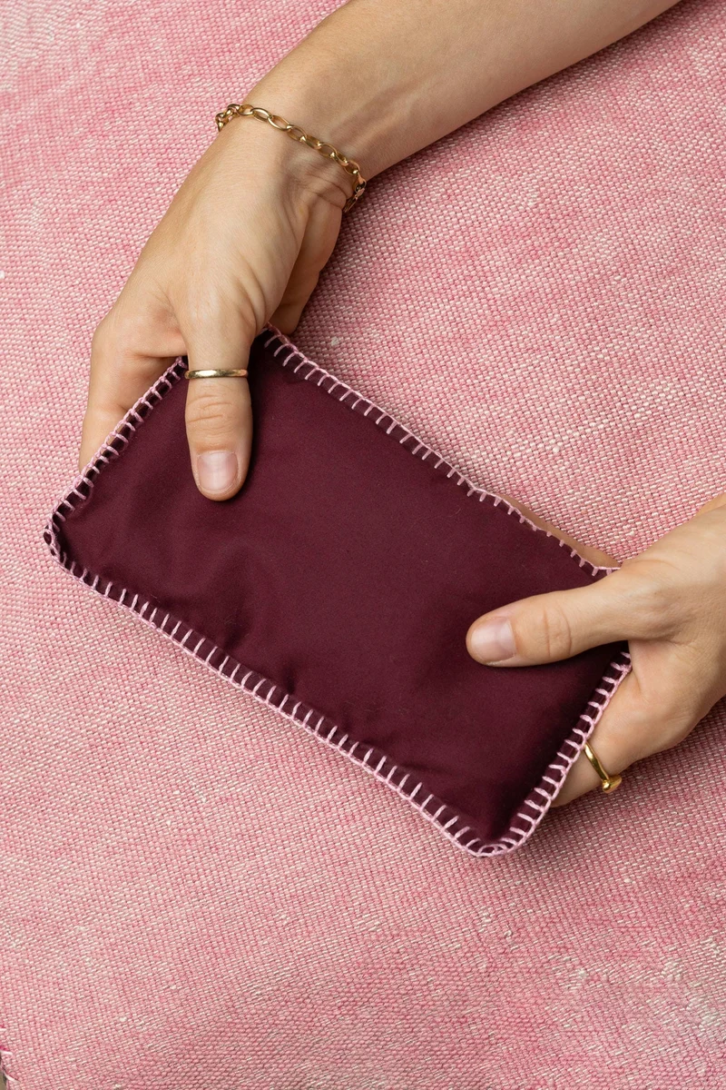 Eye Pillow - RAHA Hbik - Bordeaux