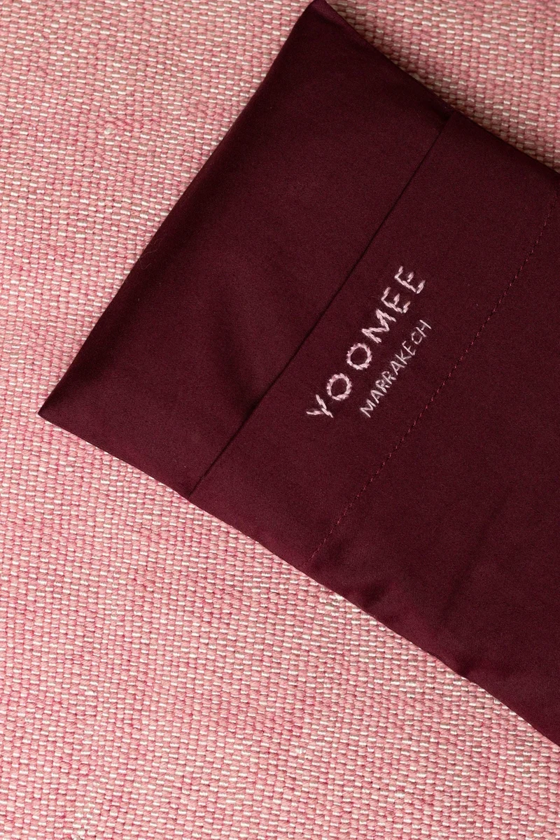 Eye Pillow - RAHA Hearts - Bordeaux