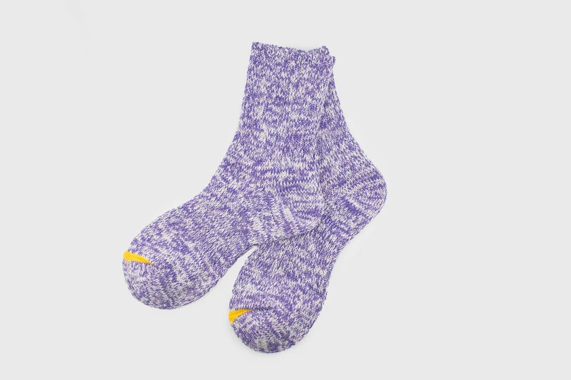 Pastel Rib Socks [Purple]
