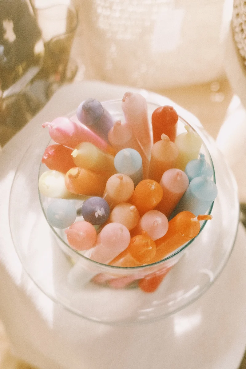 Candle - Dip Dye
