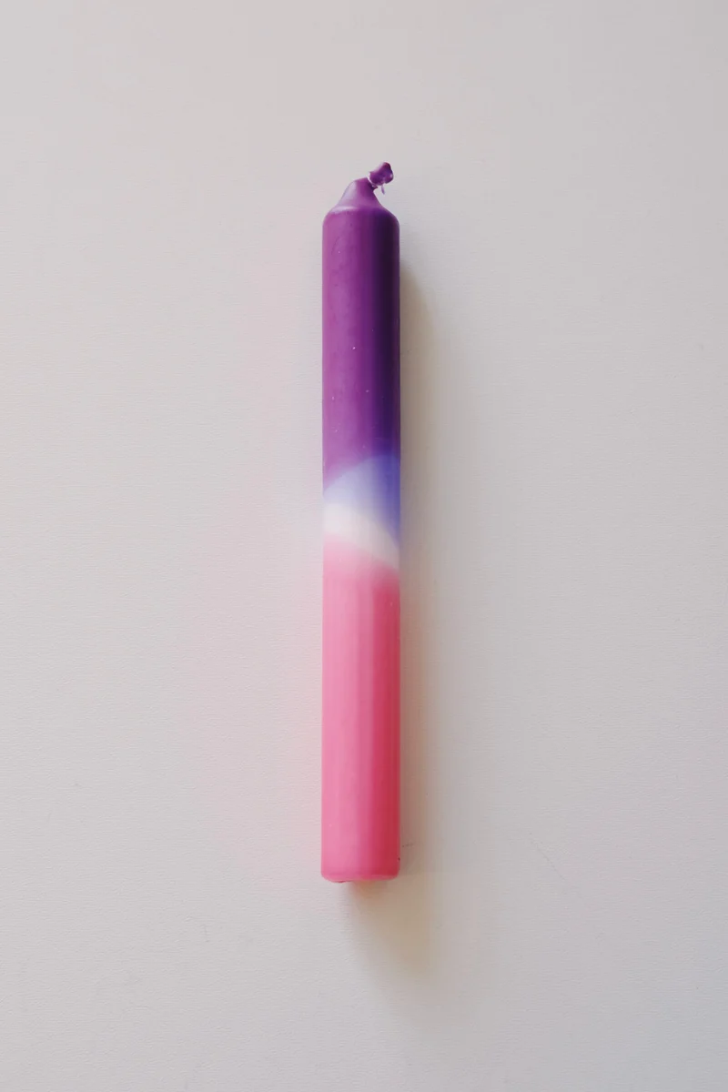 Candle - Dip Dye