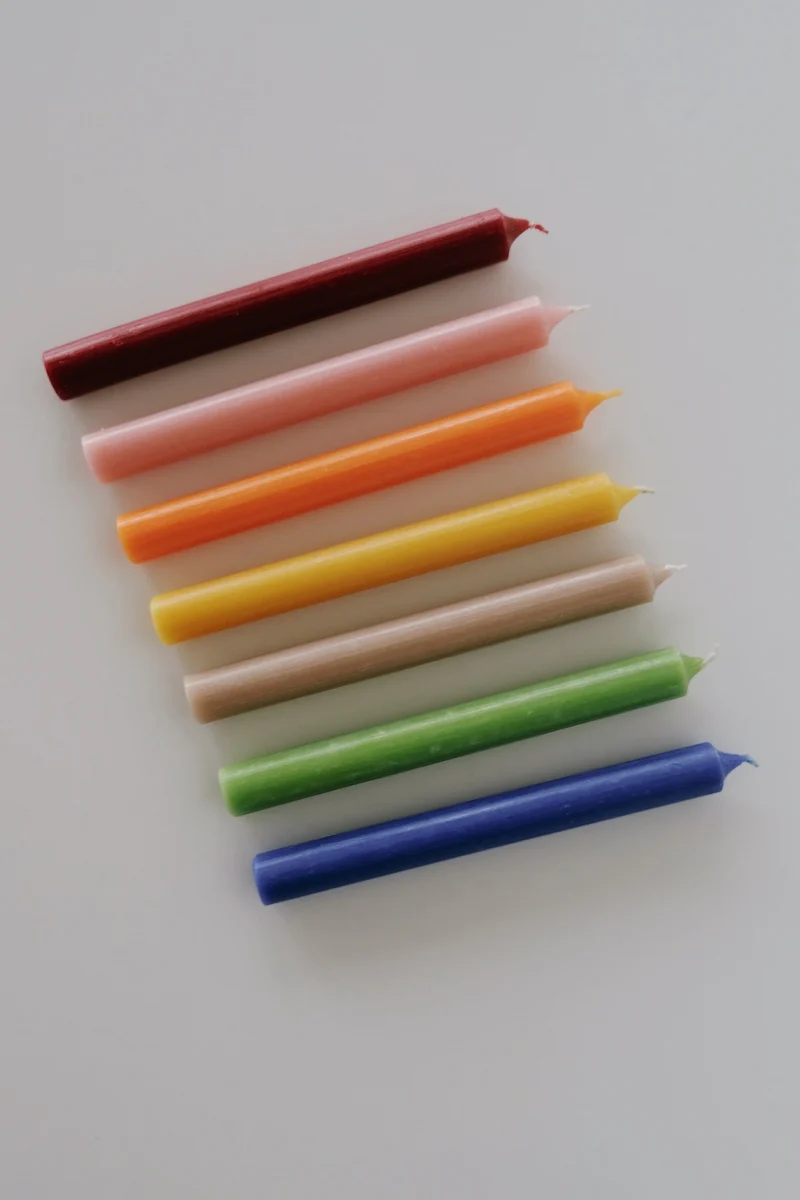 Simple Candle - Colored Icecream