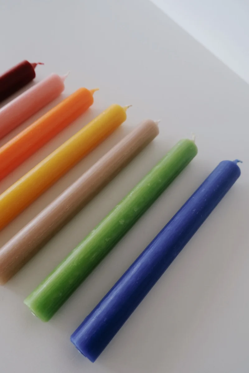 Simple Candle - Colored Icecream