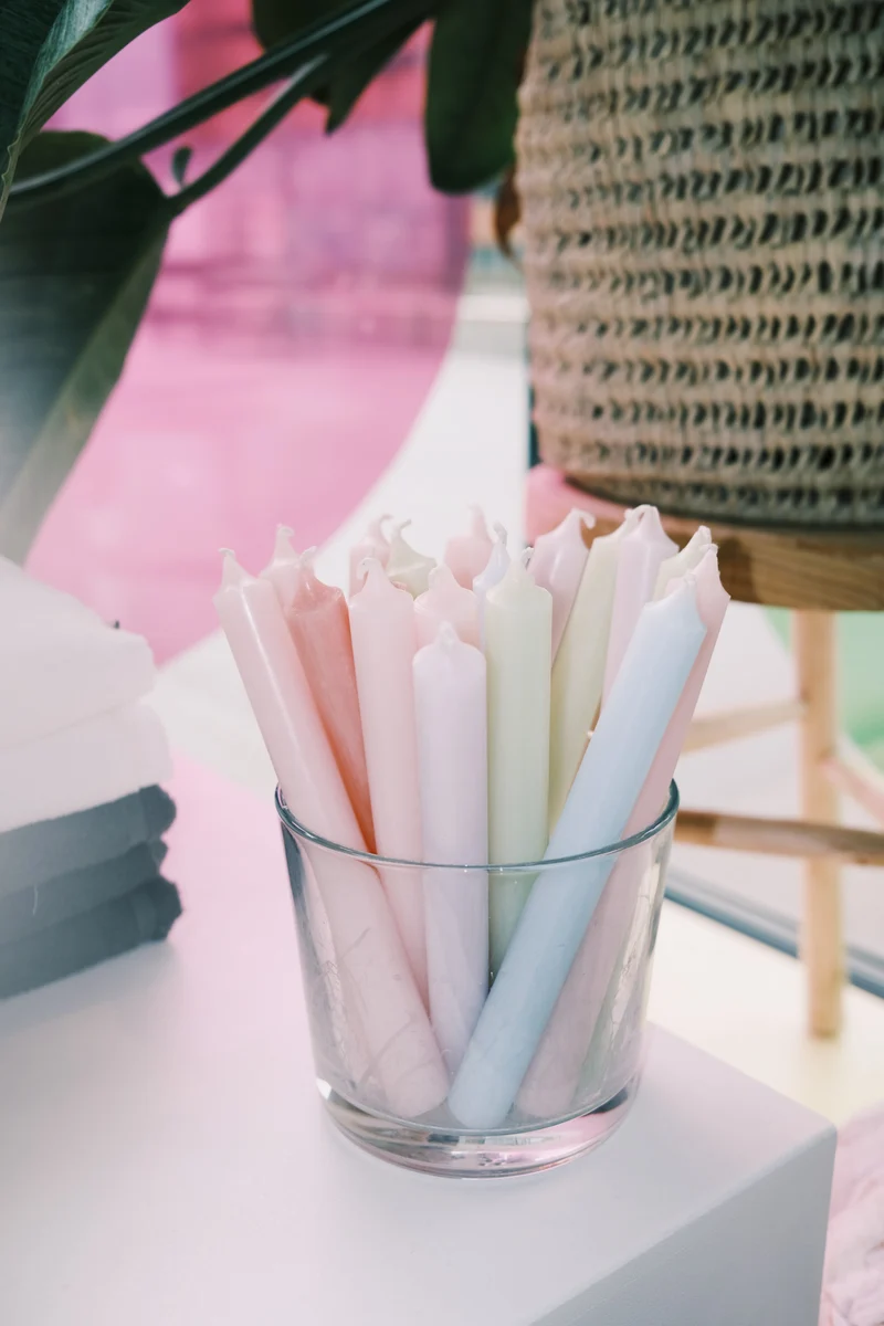Simple Candle - Colored Icecream