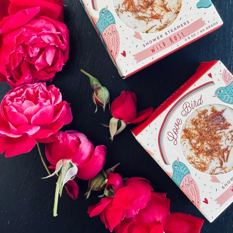 Shower Steamers - Love Bird - Wild Rose