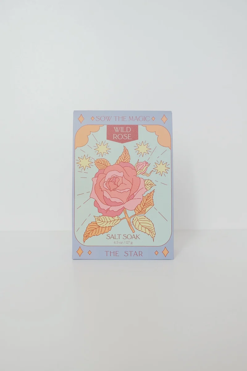 Bath Salt - The Star - Wild Rose