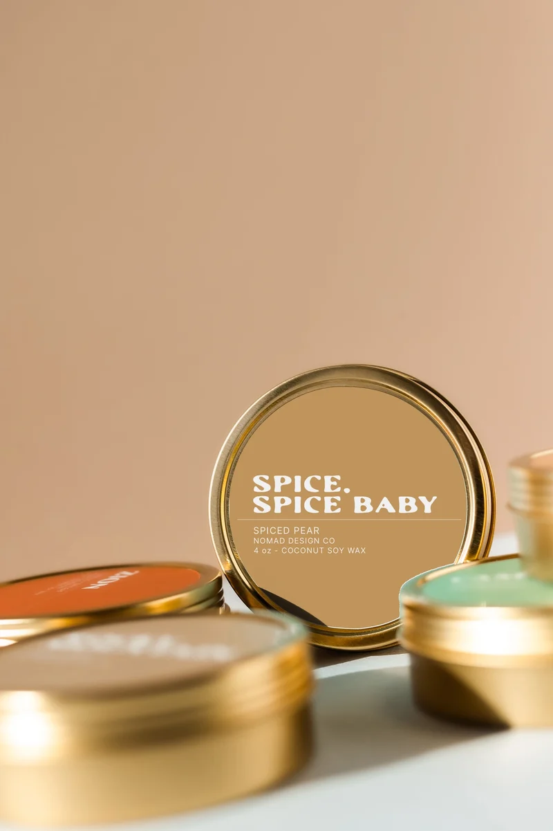 Scented Candle - Spice Spice Baby