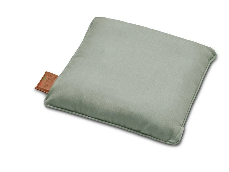 Beurer Akku-Massage-Kissen MG 139 mit Wärmefunktion, mint, 40 x 40 x 11 cm