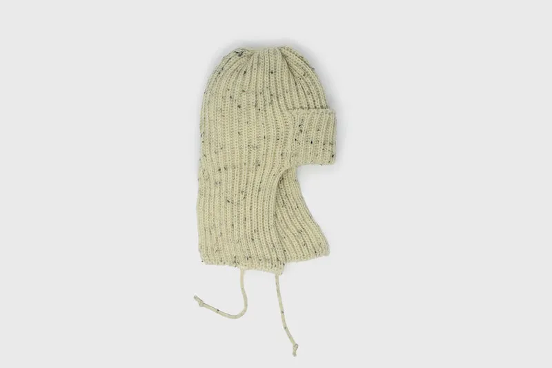 Merino Wool Flight Cap [Ecru]