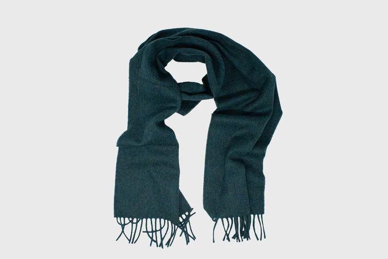 Merino Lambswool Scarf [Teal]