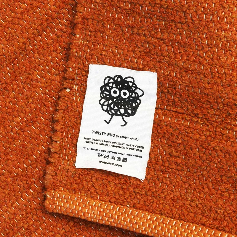carpet / rug - twisty - bourbon