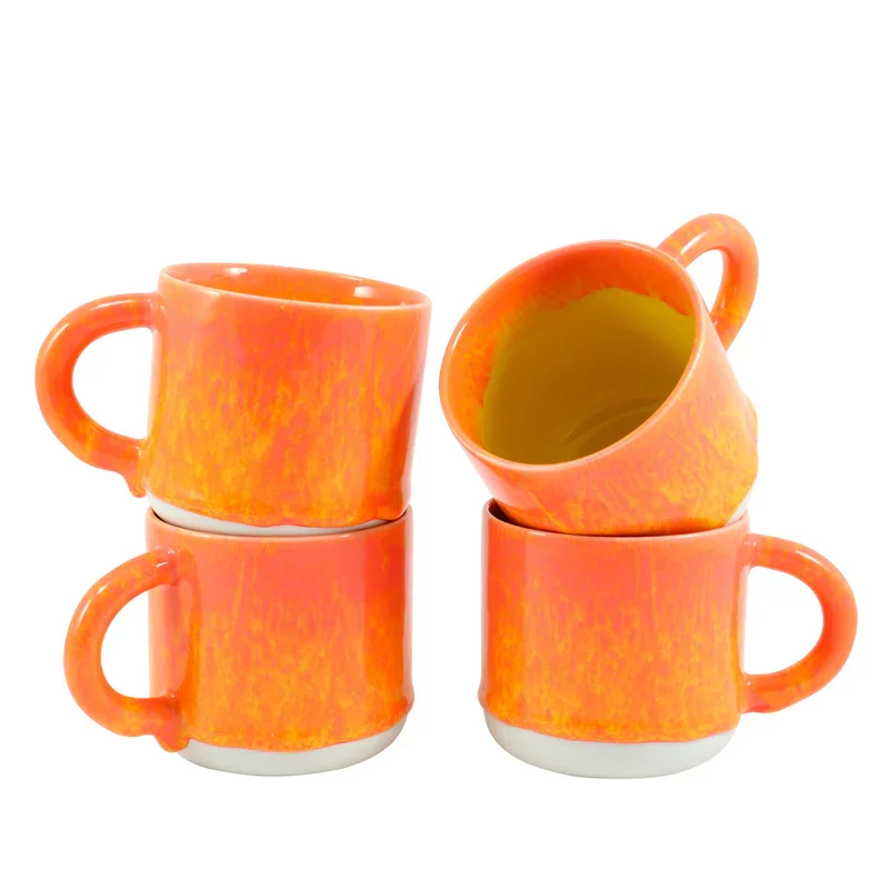 chug mug - orange / yellow / red shades