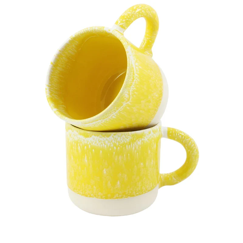 chug mug - orange / yellow / red shades