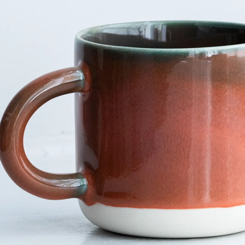 chug mug - orange / yellow / red shades