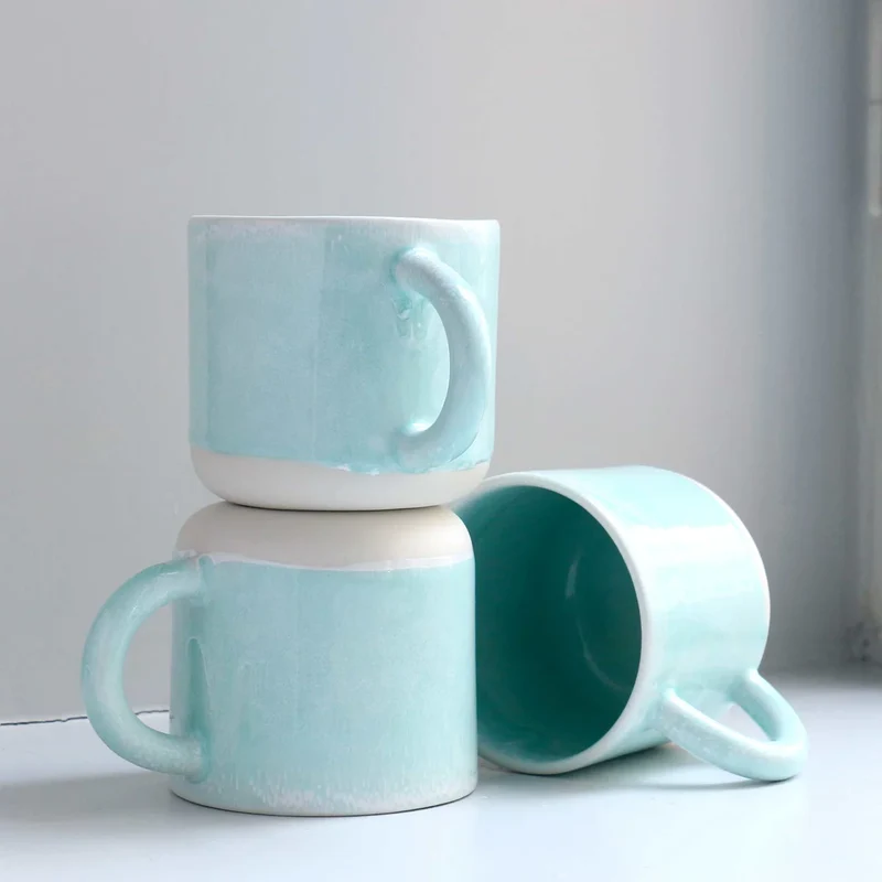 chug mug - blue shades