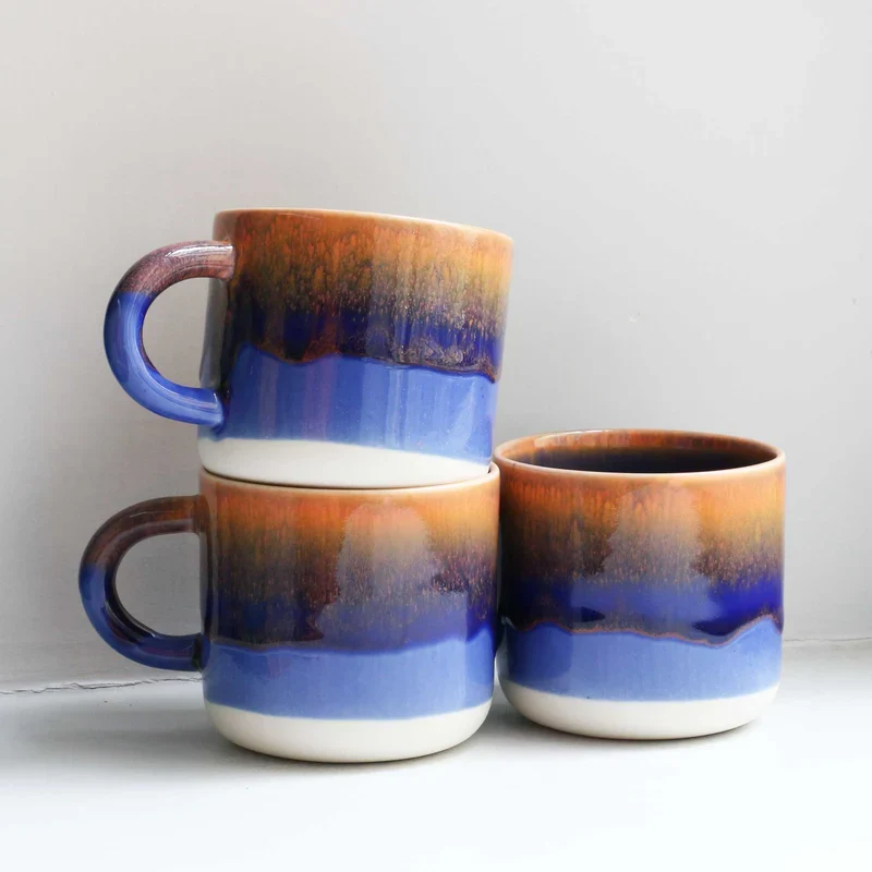 chug mug - blue shades