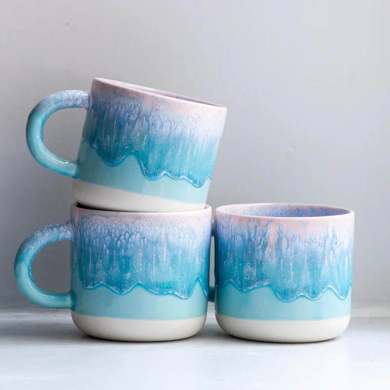 chug mug - blue shades