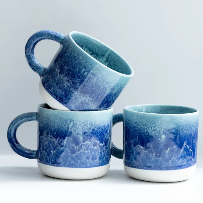 chug mug - blue shades