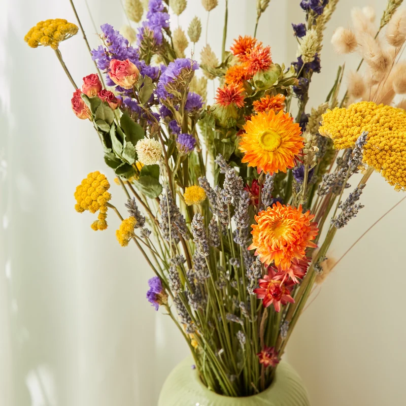 Dried Flowers - Bouquet - Orange