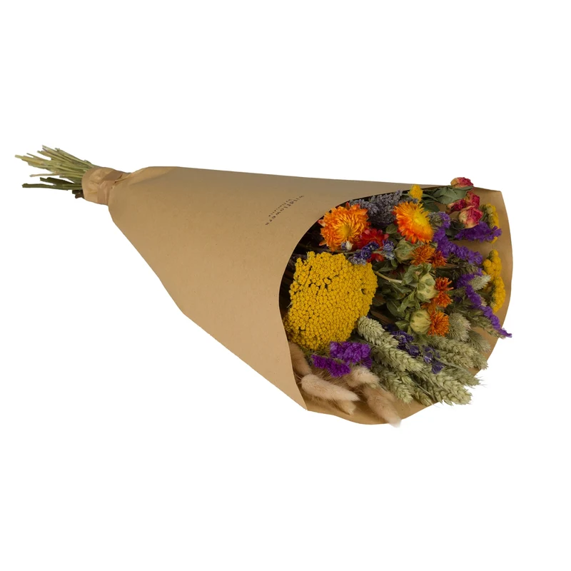 Dried Flowers - Bouquet - Orange