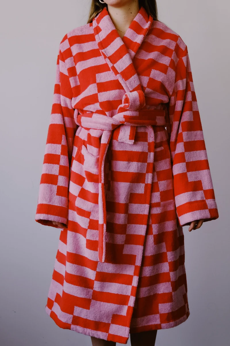 Bath Robe - Poppy