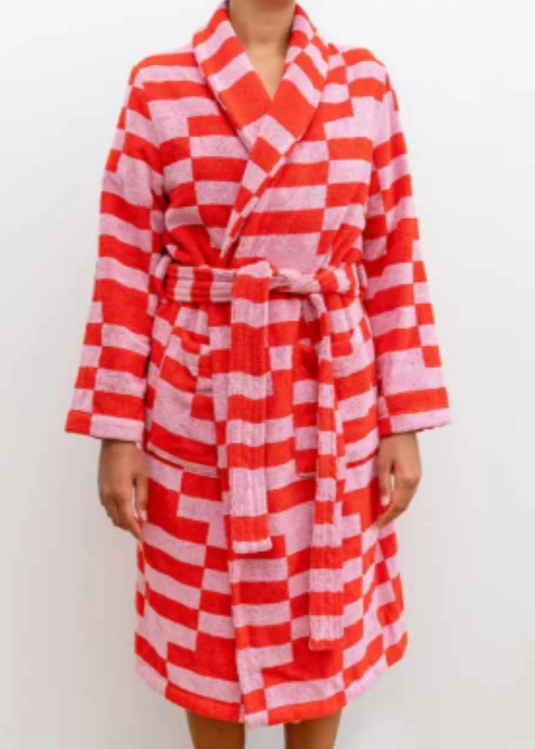 Bath Robe - Poppy