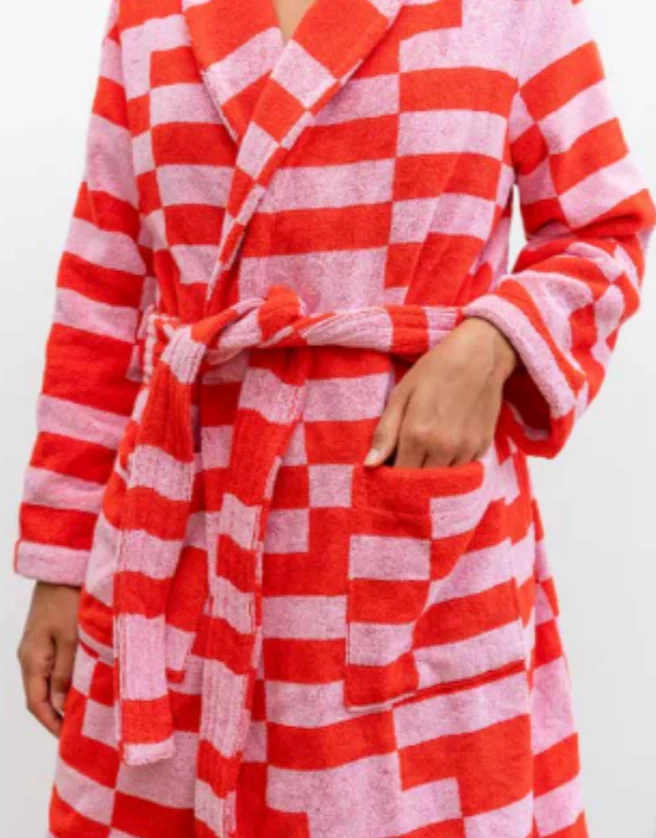 Bath Robe - Poppy