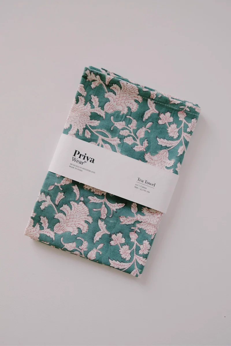 Kitchen Towel - Flowers - Alpine