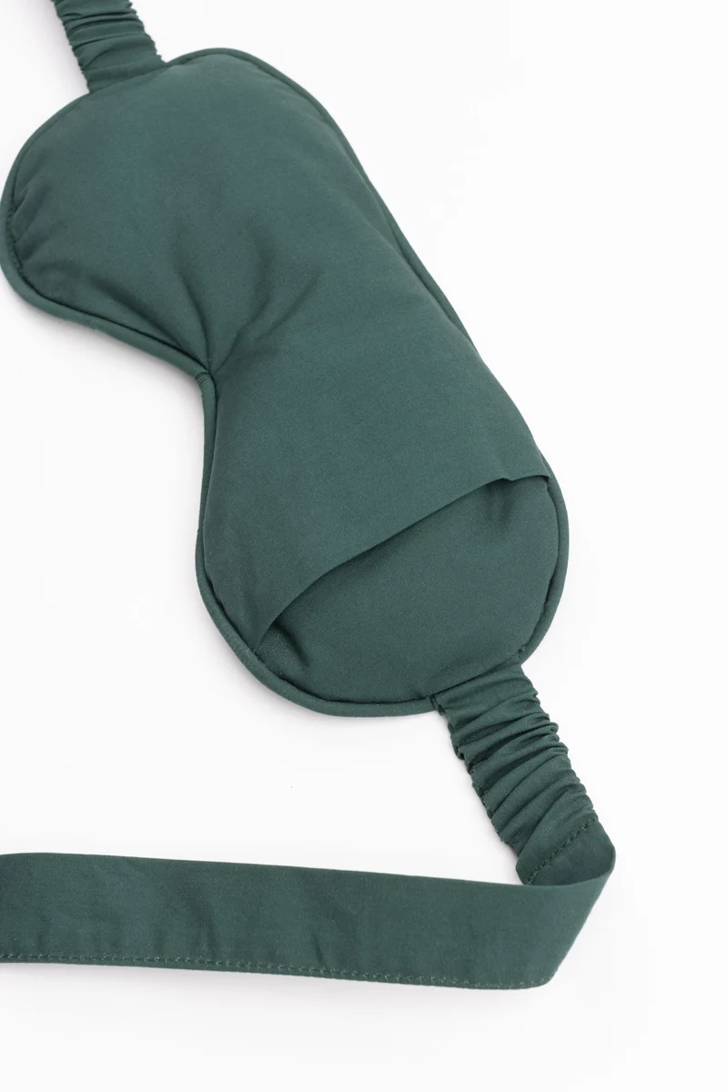 Eye Mask - RAHA - Stripes - Green